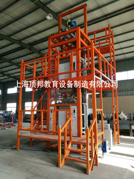 电梯安装维修与保养实训考核装置(图2) 电梯安装维修与保养实训考核装置