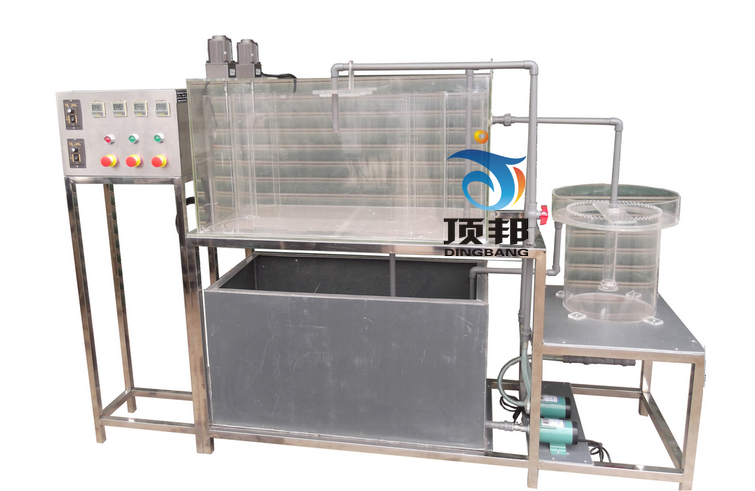 卡鲁塞尔氧化沟实验装置(图1) 卡鲁塞尔氧化沟实验装置
